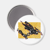 GRAVITY-SLED-in-Yellow Magneet (Voorkant / Achterkant)