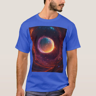 Gravity-thema logo met T-shirt