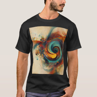 Gravity-thema logo met T-shirt