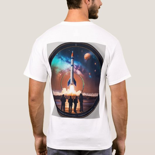 Gravity Vibes T-Shirt – Vertrouw het gewone (Achterkant)