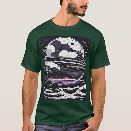 Gravity Voyager Embleem T-shirt (Voorkant)