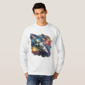 Gravity's Path - Cosmic Voyage T-shirt (Voorkant volledig)