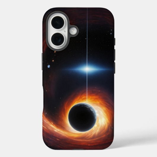 Gravity's Pull Black Hole iPhone / iPad Case (Achterkant)