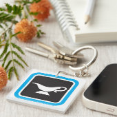 Gravy Boat Icon Sleutelhanger (Voorkant Rechts)