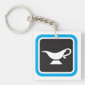 Gravy Boat Icon Sleutelhanger (Voorkant)