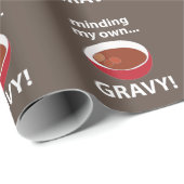 Gravy Minding Mijn eigen Gravy Food Cadeaupapier (Rol Hoek)