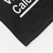 Gravy Nutrition Facts Funny Thanksgiving Christmas Fleece Deken (Hoek)