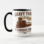 Gravy Train Conductor | Halloween Gifts Mok (Links)