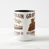 Gravy Train Conductor | Halloween Gifts Mok (Midden)
