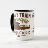 Gravy Train Conductor | Halloween Gifts Mok (Voorkant links)