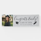 GRAY 2026 | Diploma-banner met foto Spandoek (Horizontaal)