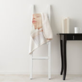 Gray 3 Foto Collage Baby geboorte Sherpa Deken (In situ)