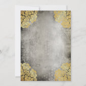 Gray | 90e Victoriaans Goud-partij 90e verjaardag Kaart (Achterkant)