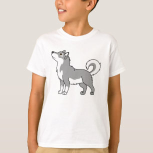 Gray Alaskan Malamute T-shirt