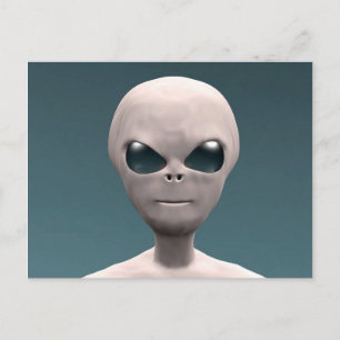 Gray Alien Briefkaart