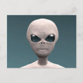 Gray Alien Briefkaart (Voorkant)