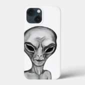 Gray Alien Case-Mate iPhone Case (Achterkant)
