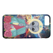 Gray Alien Case-Mate iPhone Case (Achterkant (Horizontaal))