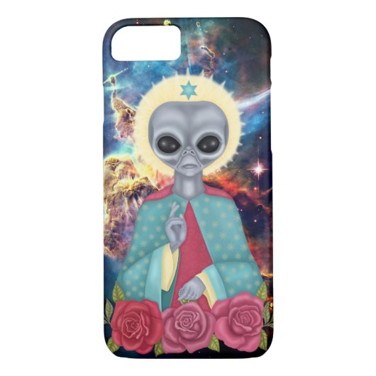 Gray Alien Case-Mate iPhone Case (Achterkant)