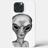 Gray Alien Case-Mate iPhone Case (Achterkant)