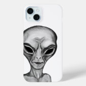 Gray Alien Case-Mate iPhone Case (Achterkant)