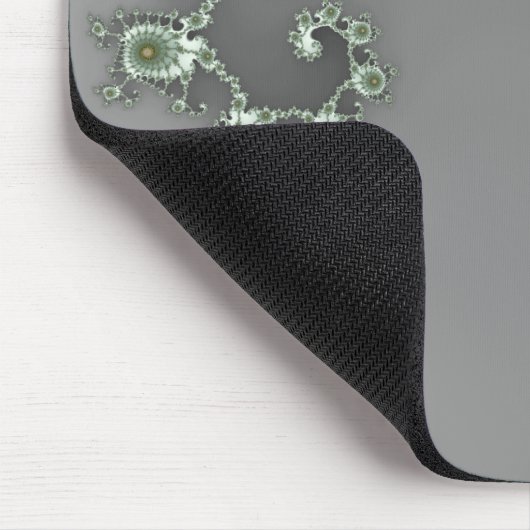 Gray Alien - Fractal Mousepad Muismat (Hoek)
