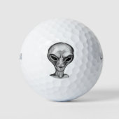 Gray Alien Golfballen (Voorkant)