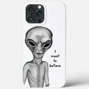 Gray Alien, ik wil geloven Case-Mate iPhone Case