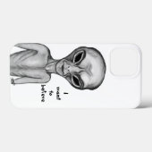 Gray Alien, ik wil geloven Case-Mate iPhone Case (Achterkant (horizontaal))
