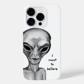Gray Alien, ik wil geloven Case-Mate iPhone Case (Achterkant)