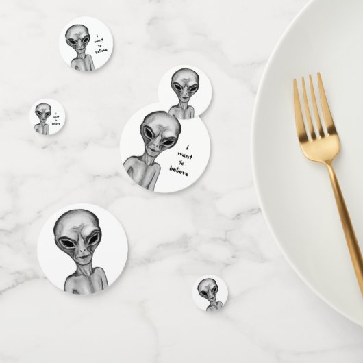Gray Alien, ik wil geloven Confetti (Groep)