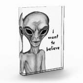 Gray Alien, ik wil geloven Fotoblokken (Links)