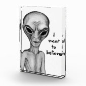 Gray Alien, ik wil geloven Fotoblokken (Rechts)