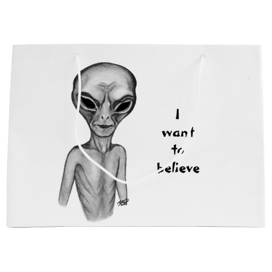 Gray Alien, ik wil geloven Groot Cadeauzakje (Voorkant)