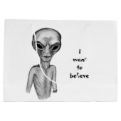 Gray Alien, ik wil geloven Groot Cadeauzakje (Achterkant)