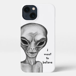 Gray Alien, ik wil geloven iPhone 13 Hoesje