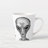 Gray Alien, ik wil geloven Latte Mok (Rechts)