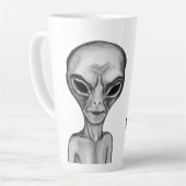 Gray Alien, ik wil geloven Latte Mok (Linkerhoek)