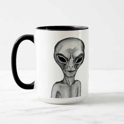 Gray Alien, ik wil geloven Mok (Links)