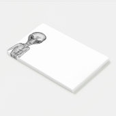 Gray Alien, ik wil geloven Post-it® Notes (Schuin)