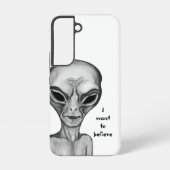 Gray Alien, ik wil geloven Samsung Galaxy Hoesje (Achterkant)