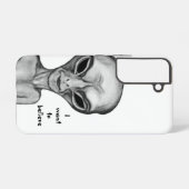Gray Alien, ik wil geloven Samsung Galaxy Hoesje (Achterkant horizontaal)