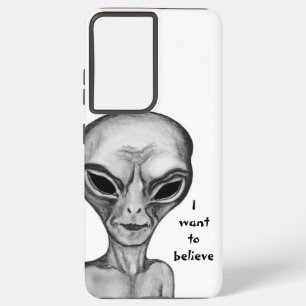 Gray Alien, ik wil geloven Samsung Galaxy Hoesje