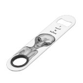 Gray Alien, ik wil geloven Speed Flessenopener (Voorkant Gekanteld)