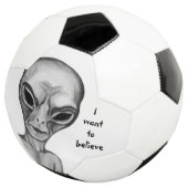 Gray Alien, ik wil geloven Voetbal (Drie kwart)