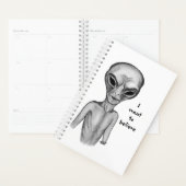Gray Alien, ik wil Planner geloven (Display)