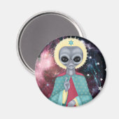 Gray Alien Magneet (Voorkant / Achterkant)