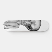Gray Alien Persoonlijk Skateboard (Horizontaal)