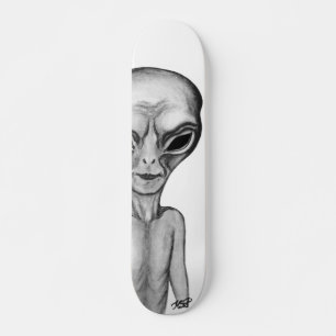 Gray Alien Persoonlijk Skateboard