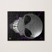 Gray alien Puzzle Legpuzzel (Horizontaal)